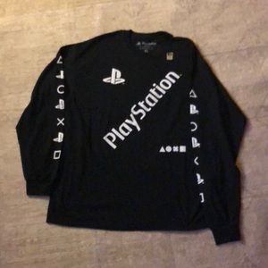 Black PlayStation shirt
